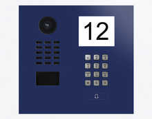 Doorbird D2101IKH, IP VIDEO DOOR STATION, RAL 5022, stainless steel, powder-coated, semi-gloss, Part# 423883574