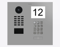 Doorbird D2101IKH, IP VIDEO DOOR STATION, RAL 7004, stainless steel, powder-coated, semi-gloss, Part# 423883642