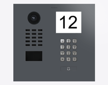 Doorbird D2101IKH, IP VIDEO DOOR STATION, RAL 7015, stainless steel, powder-coated, semi-gloss, Part# 423883673