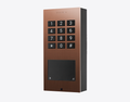 Doorbird A1121-S, A1121 SURFACE-MOUNT IP ACCESS CONTROL DEVICE, Bronze-finish as PVD coating, stainless steel, brushed, Part# 423872042