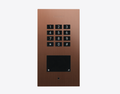 Doorbird A1121-F, FLUSH-MOUNT IP ACCESS CONTROL DEVICE, Bronze-finish as PVD coating, stainless steel, brushed, Part# 423872073