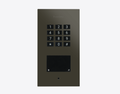Doorbird A1121-F, FLUSH-MOUNT IP ACCESS CONTROL DEVICE, RAL 6006, stainless steel, powder-coated, semi-gloss, Part# 423893917