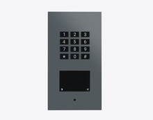 Doorbird A1121-F, FLUSH-MOUNT IP ACCESS CONTROL DEVICE, RAL 7011, stainless steel, powder-coated, semi-gloss, Part# 423893986