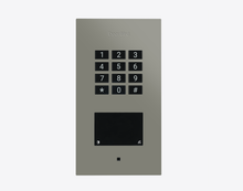 Doorbird A1121-F, FLUSH-MOUNT IP ACCESS CONTROL DEVICE, RAL 7023, stainless steel, powder-coated, semi-gloss, Part# 423894006