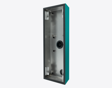 Doorbird D2101KV/D2102FV FINGERPRINT 50/D2102FV EKEY SURFACE MOUNT ENCLOSURE, RAL 5018, stainless steel, powder-coated, semi-gloss, Part# 423875487