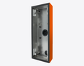 Doorbird D2102V/D2103V/D2101FV FINGERPRINT 50/D2101FV EKEY/D2101TFV SURFACE-MOUNTING HOUSING (BACKBOX), RAL 2004, stainless steel, powder-coated, semi-gloss, Part# 423875838