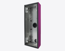 Doorbird D2102V/D2103V/D2101FV FINGERPRINT 50/D2101FV EKEY/D2101TFV SURFACE-MOUNTING HOUSING (BACKBOX),  RAL 4006, stainless steel, powder-coated, semi-gloss, Part# 423875906