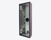 Doorbird D2102V/D2103V/D2101FV FINGERPRINT 50/D2101FV EKEY/D2101TFV SURFACE-MOUNTING HOUSING (BACKBOX), RAL 4009, stainless steel, powder-coated, semi-gloss, Part# 423875913