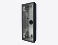 Doorbird D2102V/D2103V/D2101FV FINGERPRINT 50/D2101FV EKEY/D2101TFV SURFACE-MOUNTING HOUSING (BACKBOX), RAL 5004, stainless steel, powder-coated, semi-gloss, Part# 423875937