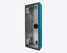 Doorbird D2102V/D2103V/D2101FV FINGERPRINT 50/D2101FV EKEY/D2101TFV SURFACE-MOUNTING HOUSING (BACKBOX), RAL 5012, stainless steel, powder-coated, semi-gloss, Part# 423875944