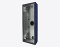 Doorbird D2102V/D2103V/D2101FV FINGERPRINT 50/D2101FV EKEY/D2101TFV SURFACE-MOUNTING HOUSING (BACKBOX), RAL 5022, stainless steel, powder-coated, semi-gloss, Part# 423875975