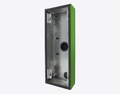 Doorbird D2102V/D2103V/D2101FV FINGERPRINT 50/D2101FV EKEY/D2101TFV SURFACE-MOUNTING HOUSING (BACKBOX), RAL 6018, stainless steel, powder-coated, semi-gloss, Part# 423876002