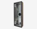 Doorbird D2102V/D2103V/D2101FV FINGERPRINT 50/D2101FV EKEY/D2101TFV SURFACE-MOUNTING HOUSING (BACKBOX), RAL 7006, stainless steel, powder-coated, semi-gloss, Part# 423876057