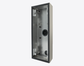 Doorbird D2102V/D2103V/D2101FV FINGERPRINT 50/D2101FV EKEY/D2101TFV SURFACE-MOUNTING HOUSING (BACKBOX), RAL 7044, stainless steel, powder-coated, semi-gloss, Part# 423876101