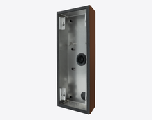 Doorbird D2102V/D2103V/D2101FV FINGERPRINT 50/D2101FV EKEY/D2101TFV SURFACE-MOUNTING HOUSING (BACKBOX), RAL 8011, stainless steel, powder-coated, semi-gloss, Part# 423876125