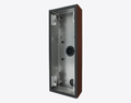 Doorbird D2102V/D2103V/D2101FV FINGERPRINT 50/D2101FV EKEY/D2101TFV SURFACE-MOUNTING HOUSING (BACKBOX), RAL 8016, stainless steel, powder-coated, semi-gloss, Part# 423876132