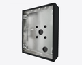 Doorbird D21XKH SURFACE-MOUNTING HOUSING (BACKBOX), Graphite black (Raven Polar), powder-coated, semi-gloss, Part# 423874671