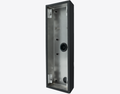 Doorbird D2104V/D2105V/D2106V SURFACE-MOUNTING HOUSING (BACKBOX), Graphite black (Raven Polar), powder-coated, semi-gloss, Part# 423874640