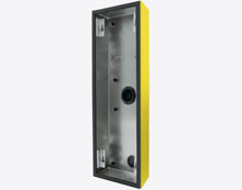 Doorbird D2104V/D2105V/D2106V SURFACE-MOUNTING HOUSING (BACKBOX), RAL 1016, stainless steel, powder-coated, semi-gloss, Part# 423880825