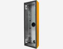 Doorbird D2104V/D2105V/D2106V SURFACE-MOUNTING HOUSING (BACKBOX), RAL 1037, stainless steel, powder-coated, semi-gloss, Part# 423880849