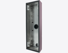 Doorbird D2104V/D2105V/D2106V SURFACE-MOUNTING HOUSING (BACKBOX), RAL 4009, stainless steel, powder-coated, semi-gloss, Part# 423880948