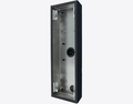 Doorbird D2104V/D2105V/D2106V SURFACE-MOUNTING HOUSING (BACKBOX),  RAL 5004, stainless steel, powder-coated, semi-gloss, Part# 423880962