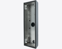 Doorbird D2104V/D2105V/D2106V SURFACE-MOUNTING HOUSING (BACKBOX), RAL 7001, stainless steel, powder-coated, semi-gloss, Part# 423881068