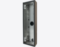 Doorbird D2104V/D2105V/D2106V SURFACE-MOUNTING HOUSING (BACKBOX), RAL 7006, stainless steel, powder-coated, semi-gloss, Part# 423881082