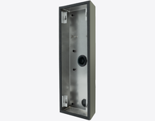 Doorbird D2104V/D2105V/D2106V SURFACE-MOUNTING HOUSING (BACKBOX), RAL 7033, stainless steel, powder-coated, semi-gloss, Part# 423881129