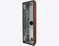 Doorbird D2104V/D2105V/D2106V SURFACE-MOUNTING HOUSING (BACKBOX), RAL 8004, stainless steel, powder-coated, semi-gloss, Part# 423881143