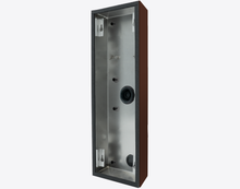 Doorbird D2104V/D2105V/D2106V SURFACE-MOUNTING HOUSING (BACKBOX), RAL 8016, stainless steel, powder-coated, semi-gloss, Part# 423881167