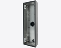 Doorbird D2104V/D2105V/D2106V SURFACE-MOUNTING HOUSING (BACKBOX), RAL 9006, stainless steel, powder-coated, semi-gloss, Part# 423881204