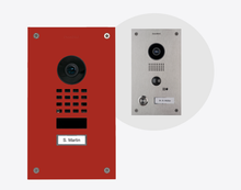 Doorbird D1101UV IP VIDEO DOOR STATION, RAL 3000, stainless steel, powder-coated, semi-gloss, Part# 423880498