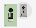 Doorbird D1101UV IP VIDEO DOOR STATION, RAL 6019, stainless steel, powder-coated, semi-gloss, Part# 423880528