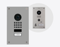 Doorbird D1101UV IP VIDEO DOOR STATION, RAL 9006, stainless steel, powder-coated, semi-gloss, Part# 423880559