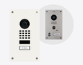 Doorbird D1101UV IP VIDEO DOOR STATION, RAL 9016, stainless steel, powder-coated, semi-gloss,, Part# 423880573