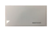 ZKTeco Dual 125KHz, Long-Range 900MHz Proximity ID Card, MOQ 100 pcs, Part# ZLR-DF-ID-Card