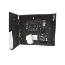 ZKTeco C3-400 Pro Four-Door Proximity Access Control Panel in Metal Cabinet with Power Supply, Part# US-C3-400-PRO-BUN