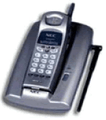 NEC DTR-1R-1 DTERM ANALOG CORDLESS TERMINAL PHONE 2.4GHz Part # 730083