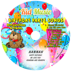 Birthday Party Songs with Lunchbox & Friends Personalized Kids Music CD