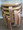 Round Stackable Wooden Stool: Stacked