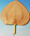 palm weaved hand fan