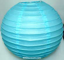 Blue Chinese Paper Lantern