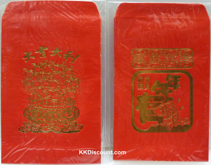 Blind tillid Donau nyt år Chinese Lucky Red Envelopes - K. K. Discount Store