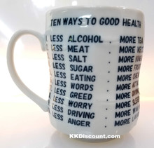 Ten Ways to Good Health Mug