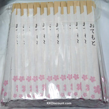 Japanese Style Disposable Wooden Chopsticks Pack