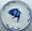Blue Carp Fish 6 Inch Dish