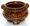 Large Joss Incense Pot with Handle top 