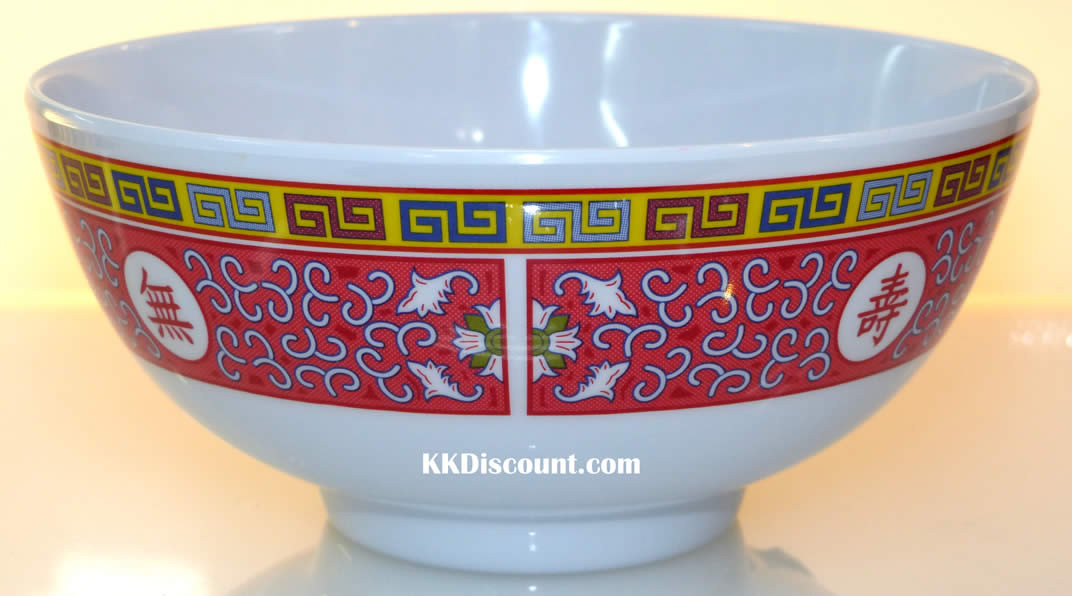 Melamine Asian bowl with 2024 top