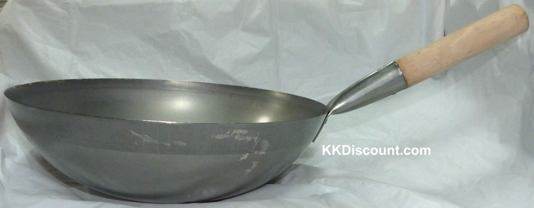 34cm Stainless Steel Glass Cover for 14 Inch Wok - K. K. Discount Store